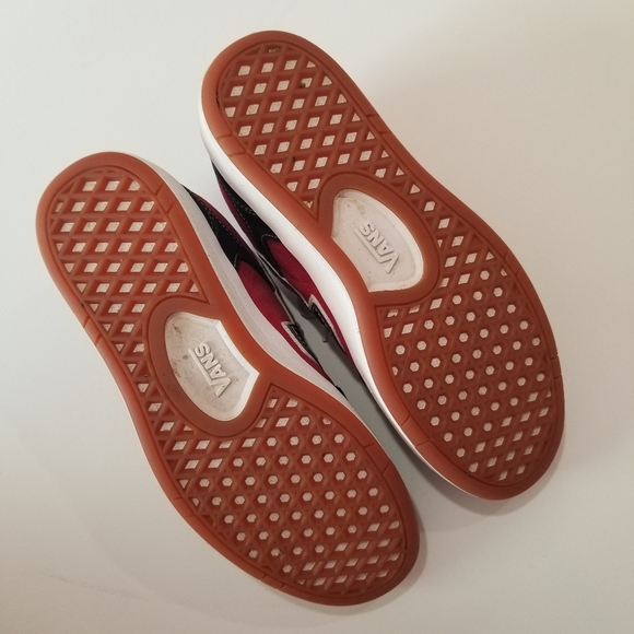 Vans CC Lowland Black and Chili Pepper Sneakers EXCELLENT Condition - Picture 8 of 13